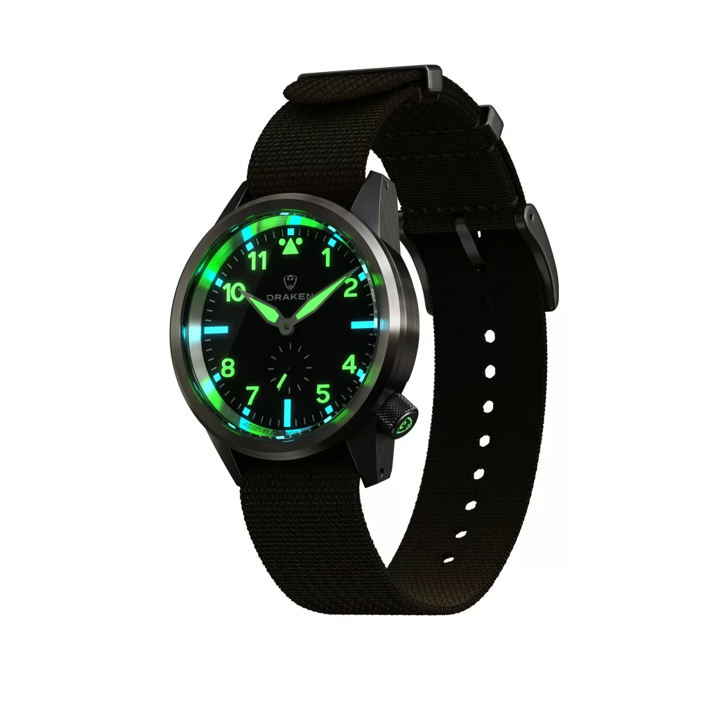 Lume del reloj Draken Aoraki