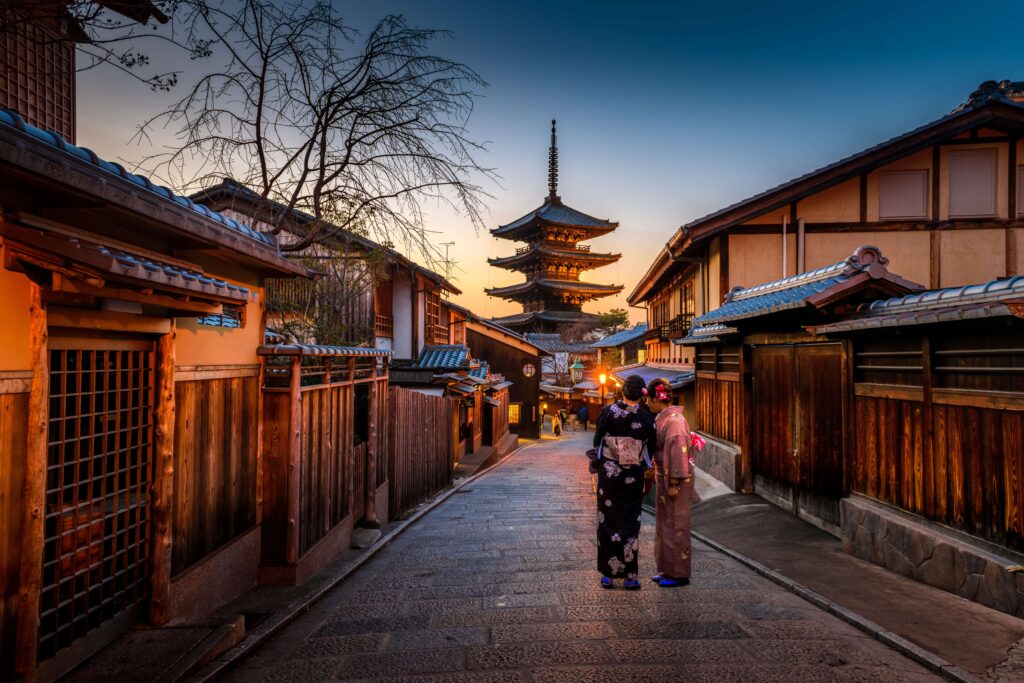 Kioto, ciudad en la que se fundó Knis Watches