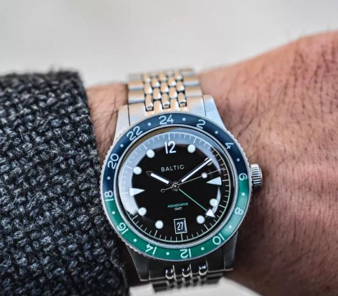 BALTIC AQUASCAPHE GMT GREEN