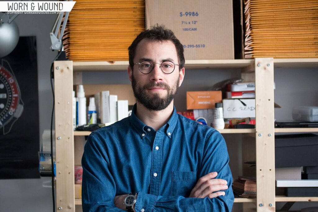 Etienne Malec, fundador de Baltic Watches